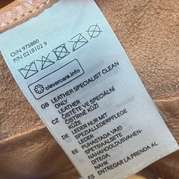 H&M Conscious Leather Corset Crop Top Bralette size XS - Picture 6 of 7